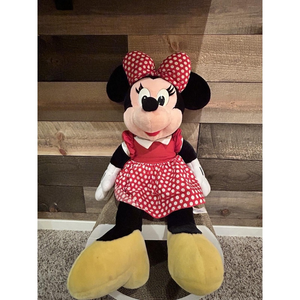 Vintage‎ Disneyland  Large/Jumbo 26" MINNIE MOUSE  Plush
